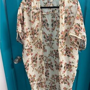 Live 4 Truth Fall Floral Print Kimono